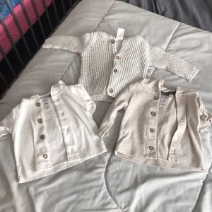 Baby boy cardigans